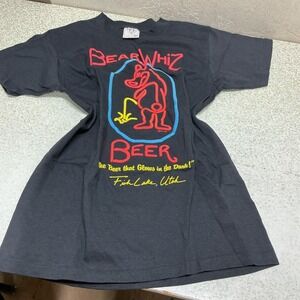 Bearwhiz Beer Graphic T-Shirt Single-Stitch Made In USA Size M Vintage 80s New